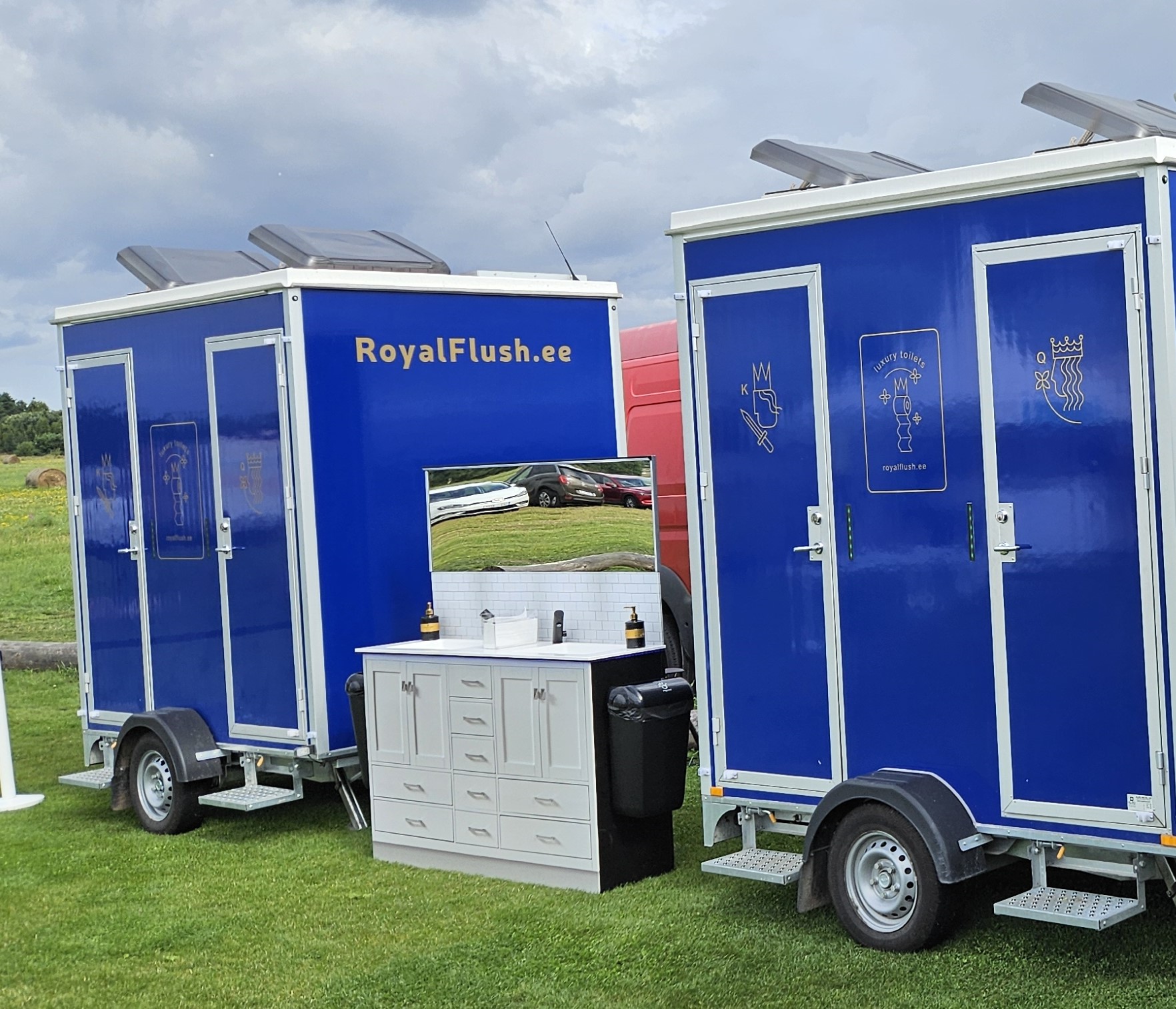 Kaksi traileria ja RoyalWash tapahtumassa